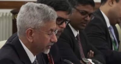 स्पेन के विदेश मंत्री से एस जयशंकर की मुलाकात. (फोटो ANI)