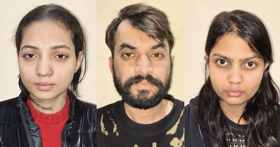 इंदौर में बाबा समेत 2 लड़कियों को ड्रग्स कांड में अरेस्ट किया गया है.