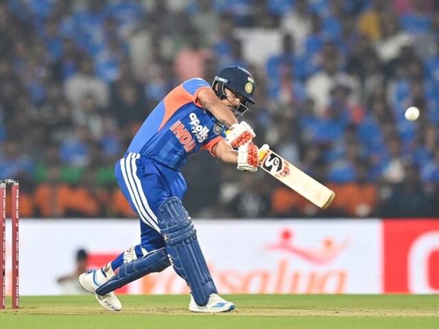 Ishaan replaced Sanju, scored runs at a strike rate of 265 in the warm-up match.