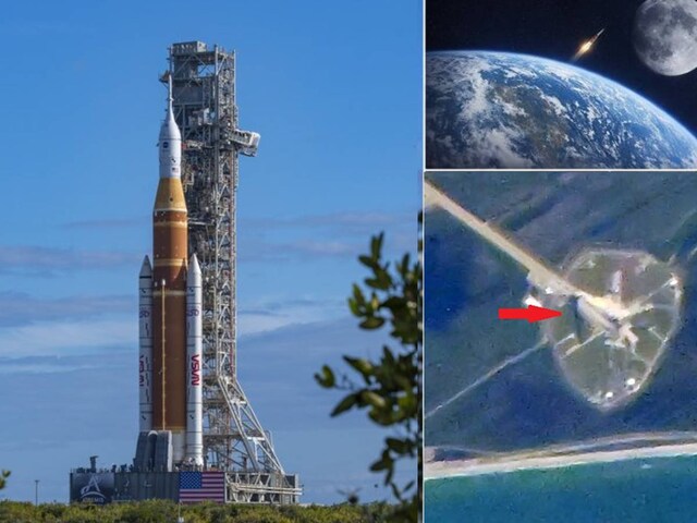 Moon's turn after 50 years! Glimpse of the rocket seen from ISS, which will create new history