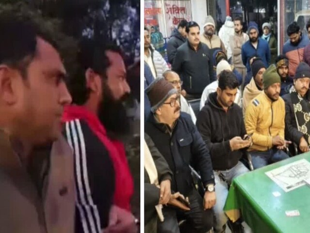 करणी सेना ने सपा जिलाध्यक्ष को दौड़ाकर पीटा, संगीत सोम को बोला था पागल