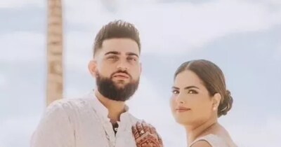 करण औजला औऱ उनकी पत्नी