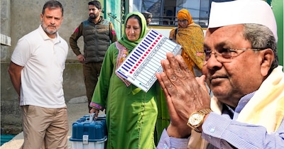 Karnataka EVM Survey Report: कर्नाटक की सिद्दारमैया सरकार ने EVM यानी इलेक्‍ट्रॉनिक वोटिंग मशीन को लेकर एक सर्वे रिपोर्ट प्रकाशित की है. इसके बाद राहुल गांधी ही घिरते नजर आ रहे हैं. (फाइल फोटो: PTI) 