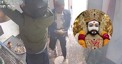 खाटू श्याम मंदिर में चोरी. 