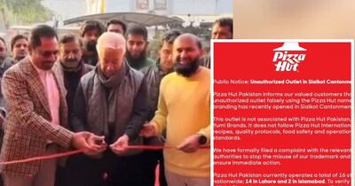 ख्वाजा आसिफ ने नकली पिज्जा हट खुलवा दिया. 