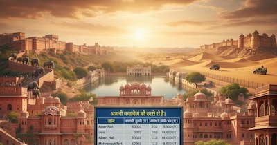 राजस्थान में पर्यटक स्थलों की फीस बढ़ी