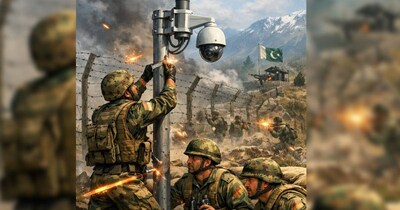 पाकिस्‍तान ने एलओसी पर भारतीय सेना को निशाना बनाया. (AI Image)