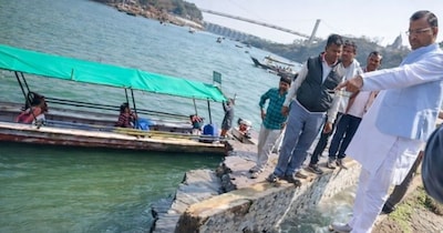 खंडवा के ओंकारेश्‍वर से शर्मनाक तस्‍वीर सामने आई है. 