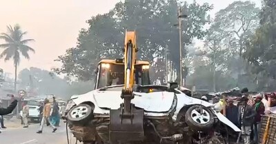 मधेपुरा में सड़क हादसा.