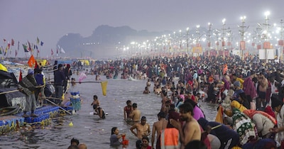 Magh Mela 2026: Record 5 Crore Devotees Bathe on Mauni Amavasya; Political Meetings, Akhara Expansion
