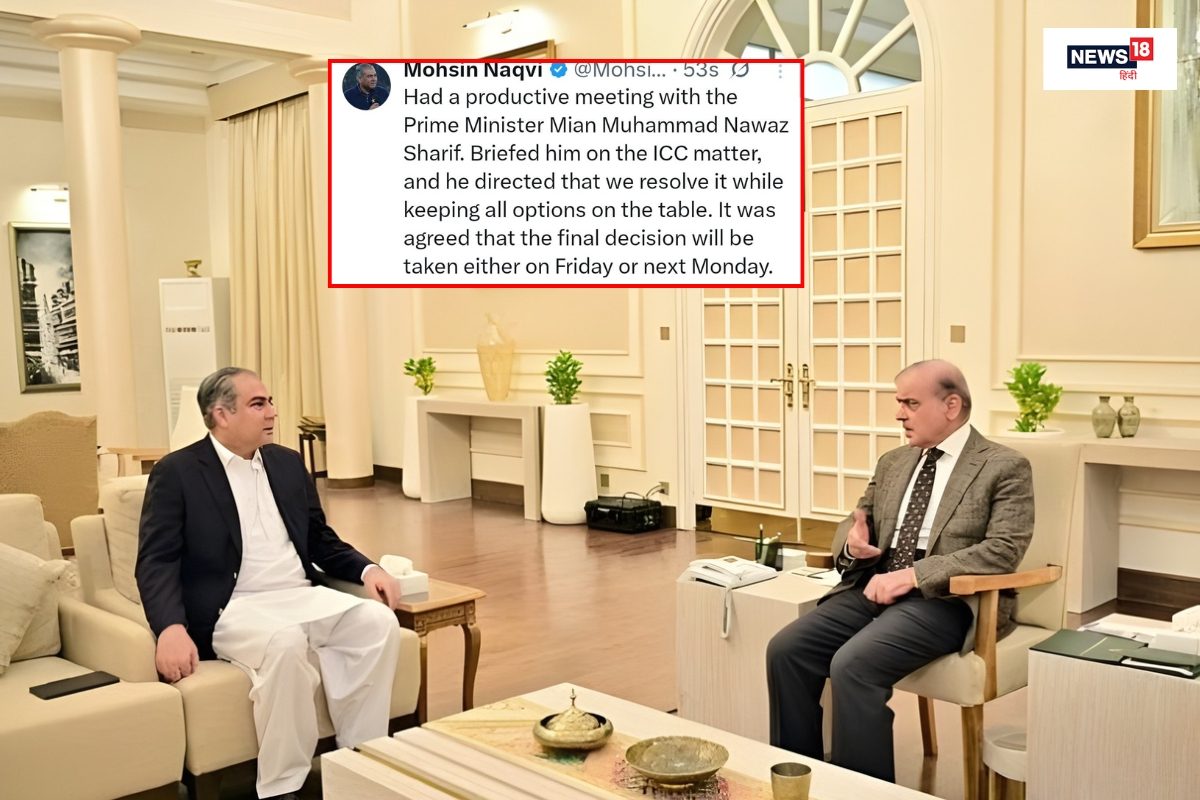 शहबाज शरीफ को बताया नवाज शरीफ, सठिया गए पीसीब चीफ मोहसिन नकवी, सोशल मीडिया पोस्ट पर ब्लंडर