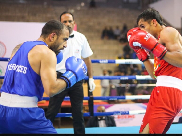 National Boxing Championships, Senior National Boxing Championships 2026, Gautam Buddha University, boxing federation of india, BFI, Boxing ring, नेशनल बॉक्सिंग चैंपियनशिप में अफरा तफरी, बॉक्सिंग चैंपियनशिप