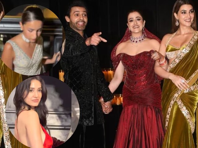 नूपुर सेनन के रिसेप्शन में रूमर्ड बॉयफ्रेंड का हाथ थामे पहुंचीं दिशा पाटनी