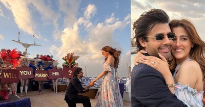 नई दिल्ली. बॉलीवुड एक्ट्रेस कृति सेनन की बहन और एक्ट्रेस नुपुर सेनन की जिंदगी में एक नया और खूबसूरत चैप्टर जुड़ गया है. नुपुर सेनन ने सिंगर स्टेबिन बेन  के साथ अपनी सगाई कन्फर्म कर दी है.  लंबे समय से दोनों के रिश्ते और शादी को लेकर अटकलें लगाई जा रही थीं, लेकिन अब खुद नुपुर ने रोमांटिक तस्वीरें शेयर कर इस खुशखबरी पर मुहर लगा दी है.