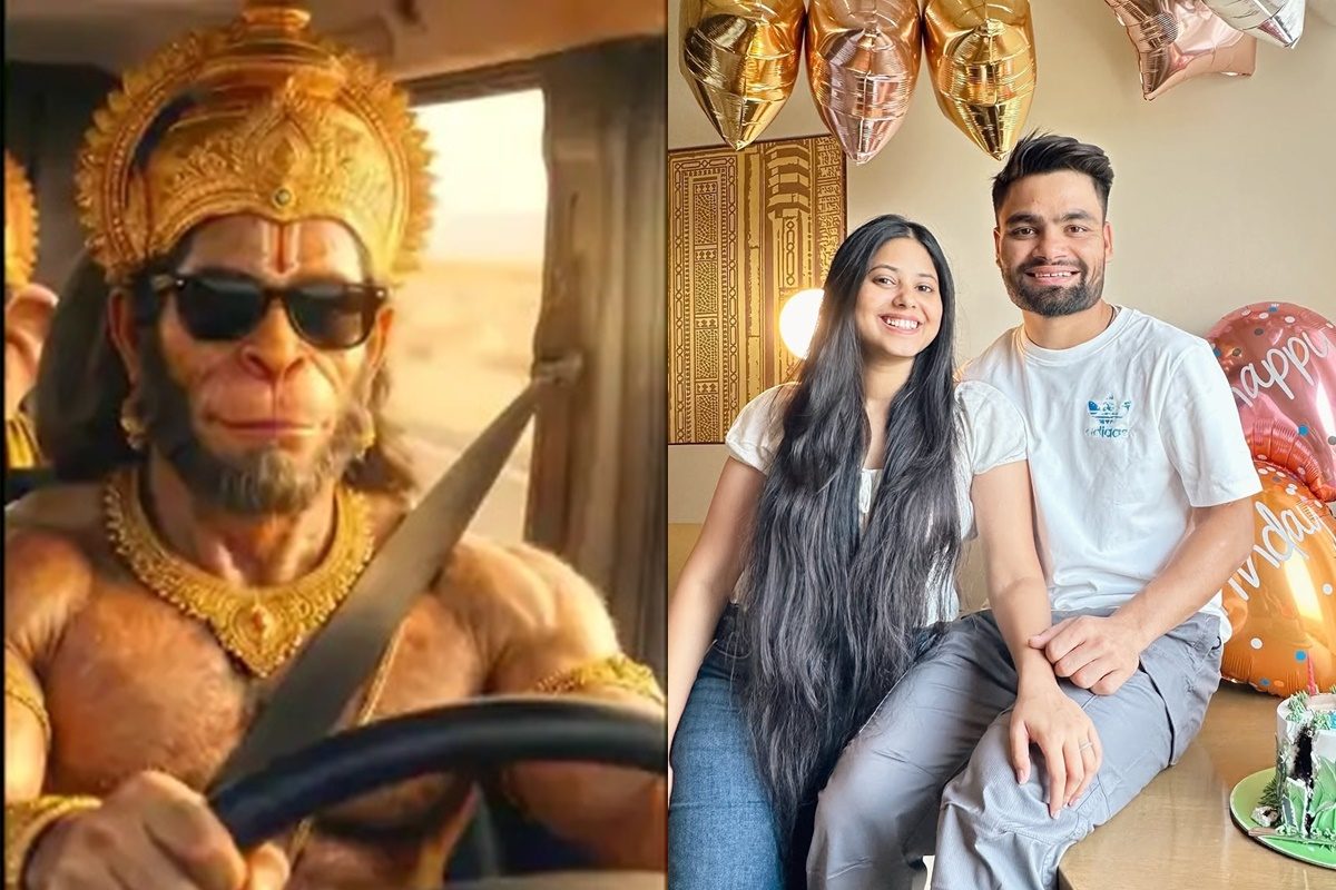 सनातन धर्म का अपमान! रिंकू सिंह पर अलीगढ़ में एफआईआर की मांग, हनुमान जी को गाड़ी चलाते दिखाया था