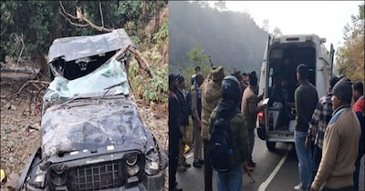 हरिय़ाणा के पंचकूला के पहाड़ी क्षेत्र मोरनी में एक बड़ा हादसा हुआ है.