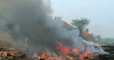 अजित पवार का चार्टर्ड प्लेन बारामती जिले में क्रैश हो गया था.