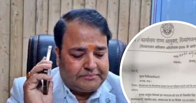 अयोध्या के डिप्टी कमिश्नर प्रशांत सिंह पर उनके भाई ने ही आरोप लगाए हैं.