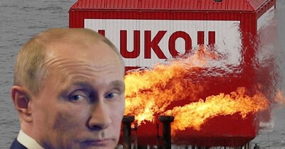 यूक्रेन ने रूस की तेल रिफायनरीज को बनाया निशाना. 