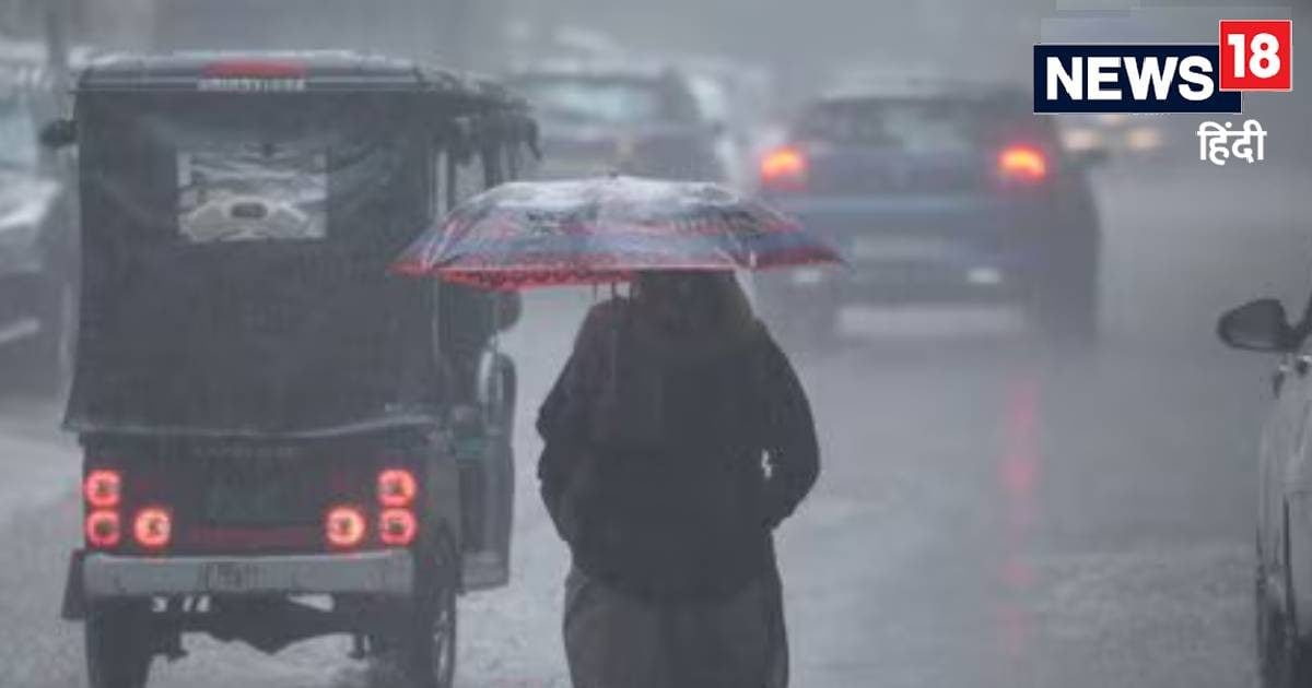 दिल्ली-NCR में सुबह-सुबह बारिश, चल रहीं तेज हवाएं, आफत-राहत एक साथ लाया मौसम