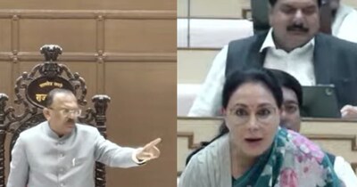Rajasthan Assembly Uproar: Diya Kumari, Jawahar Singh Bedham Face Opposition Fury
