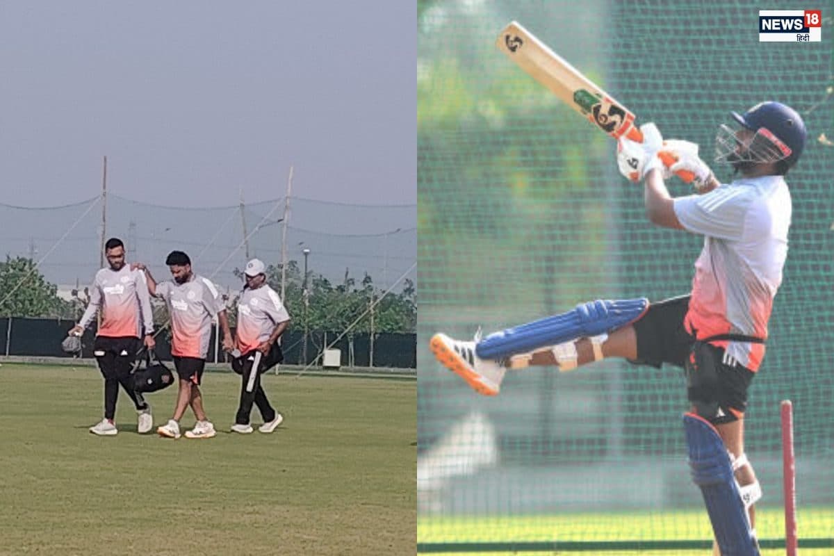 टीम इंडिया के प्रैक्टिस सेशन से आई डरावनी तस्वीर फैंस की बढ़ी धड़कनें स्टार बल्लेबाज चोटिल