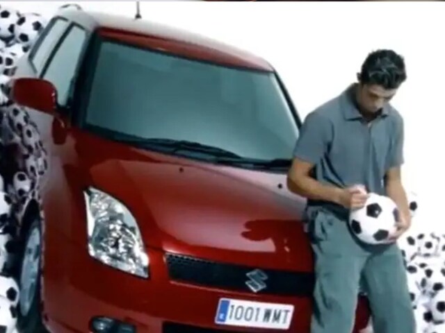 Ronaldo was the first brand ambassador of this hatchback of Maruti, it is popular in India.