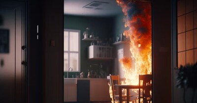 Elderly Man Dies in Raipur House Fire, Heater Suspected Cause