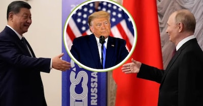 रूस-चीन ले रहे हैं अमेरिका के मजे. 