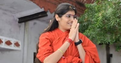 साधवी का आखिरी पोस्ट वायरल हो रहा है.