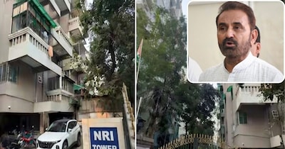 अहमदाबाद में सांसद शक्तिसिंह गोहिल के भतीजे यशराजसिंह गोहिल ने पत्नी को गोली मारकर आत्महत्या कर ली. (फोटो NW18/PTI)