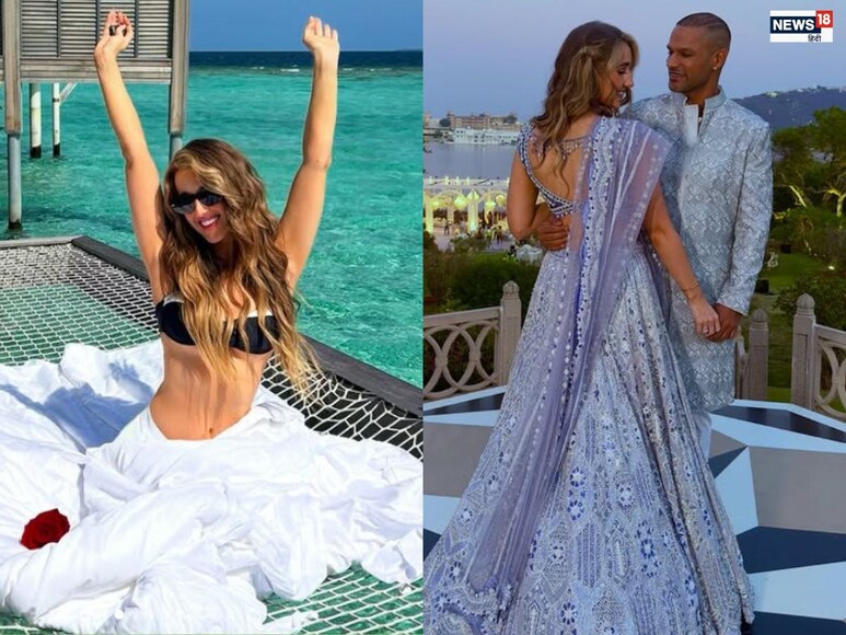 shikhar dhawan sophie shine