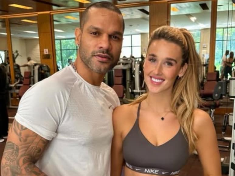 Shikhar Dhawan engagement news, Who is Sophie Shine, Shikhar Dhawan girlfriend Sophie Shine, Sophie Shine Ireland education, Shikhar Dhawan new wife details, Sophie Shine profession and work, Shikhar Dhawan second marriage updates, Cricketer Shikhar Dhawan Sophie Shine photos, Sophie Shine wellness coach, Gabbar Shikhar Dhawan personal life, शिखर धवन सगाई, सोफी शाइन कौन हैं