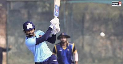 कमबैक मैच में अय्यर ने बनाए 82 रन