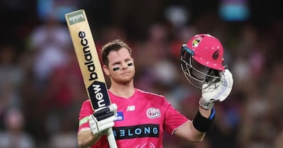 स्टीव स्मिथ का बिग बैश लीग में तूफानी शतक से धमाका.