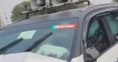 ललितपुर में मंत्री के बेटे की कार ने तीन लोगों को रौंदा.