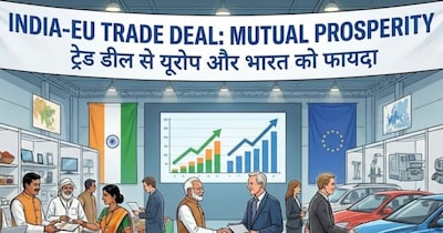 भारत और यूरोपीय यूनियन को ट्रेड डील से बराबर लाभ होगा. 
