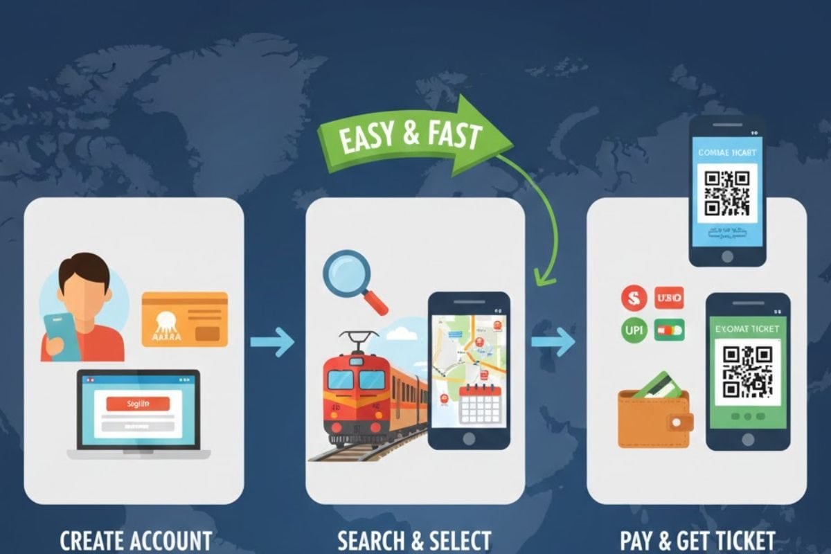 IRCTC की साइट पर नहीं बुक हो रहा टिकट पहले लिंक करना पड़ेगा आधार समझें स्‍टेप बाई स्‍टेप पूरा प्रोसेस