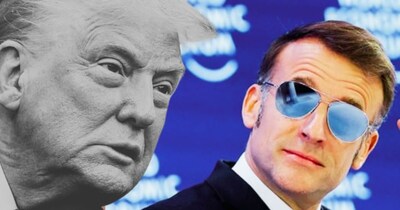 फ्रेंच राष्ट्रपति ने ट्रंप को ललकारा. 