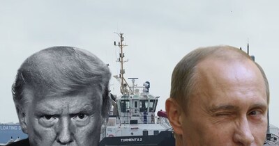 अटलांटिक में उतरी रूस की पनडुब्बी. 