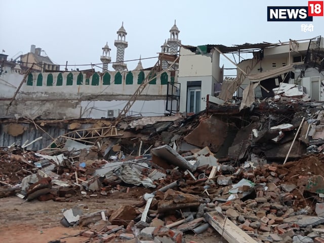 तुर्कमान गेट के आसपास कर्फ्यू जैसा माहौल, ड्रोन से निगरानी, ताबड़तोड़ एक्‍शन