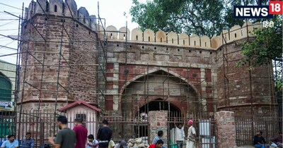 Turkman Gate: ऐतिहासिक तुर्कमान गेट के करीब स्थित फैज-ए-इलाही मस्जिद के पास अतिक्रमण हटाओ अभियान चलाया जा रहा है. (फाइल फोटो/PTI)
