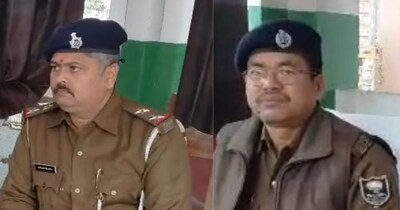 दोनों पुलिसकर्मियों पर लाखों का सामान छिपाने का आरोप.