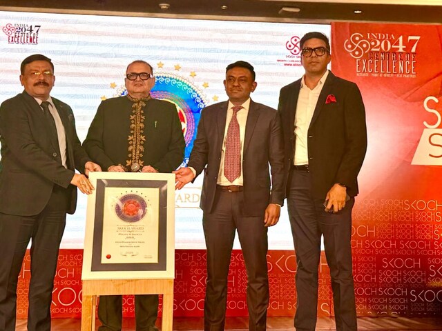 टेक्नोलॉजी से जान बचाने पर यूपी पुलिस को 'स्कॉच अवार्ड' से किया गया सम्मानित