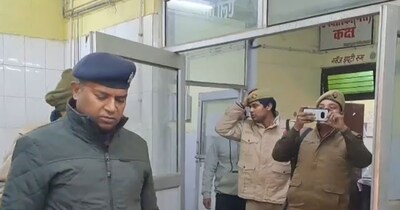 प्रतापगढ़ में मुठभेड़ में पकड़ा गया आरोपी की तस्वीर. 