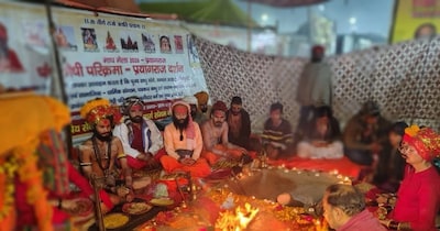 तंत्र साधना के समय की तस्वीर.