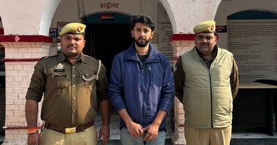 आरोपी गिरफ्तार.