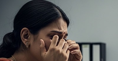 BLO महिला के साथ ठगी. (AI Image)