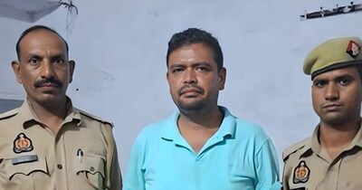 भू-माफिया गजेंद्र सिंह की तस्वीर. 