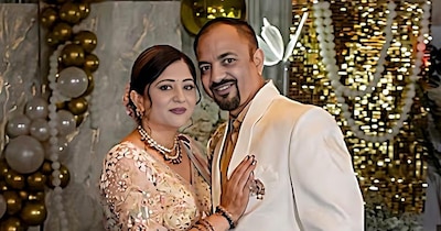 विजय कुमार और उसकी पत्नी मीमू. (Credit-X)